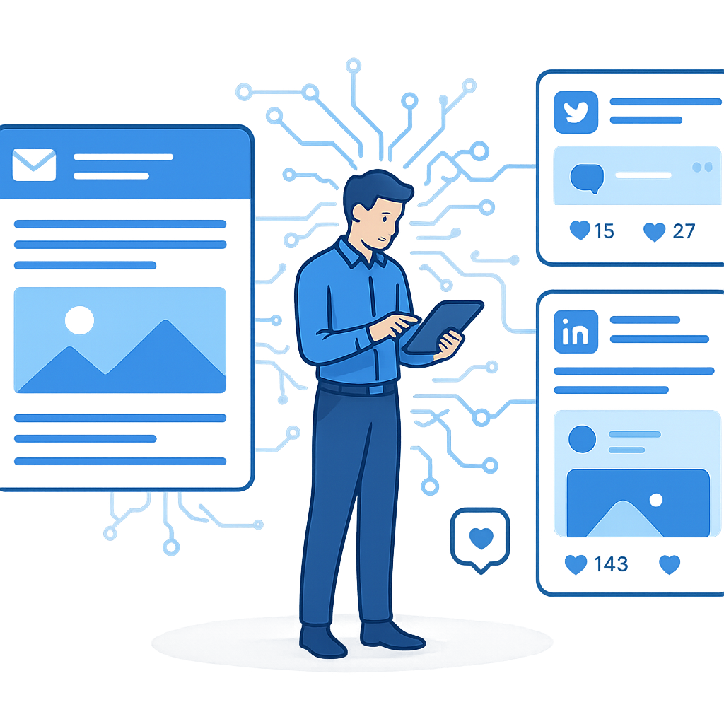 ContentAI transforming newsletters into social media